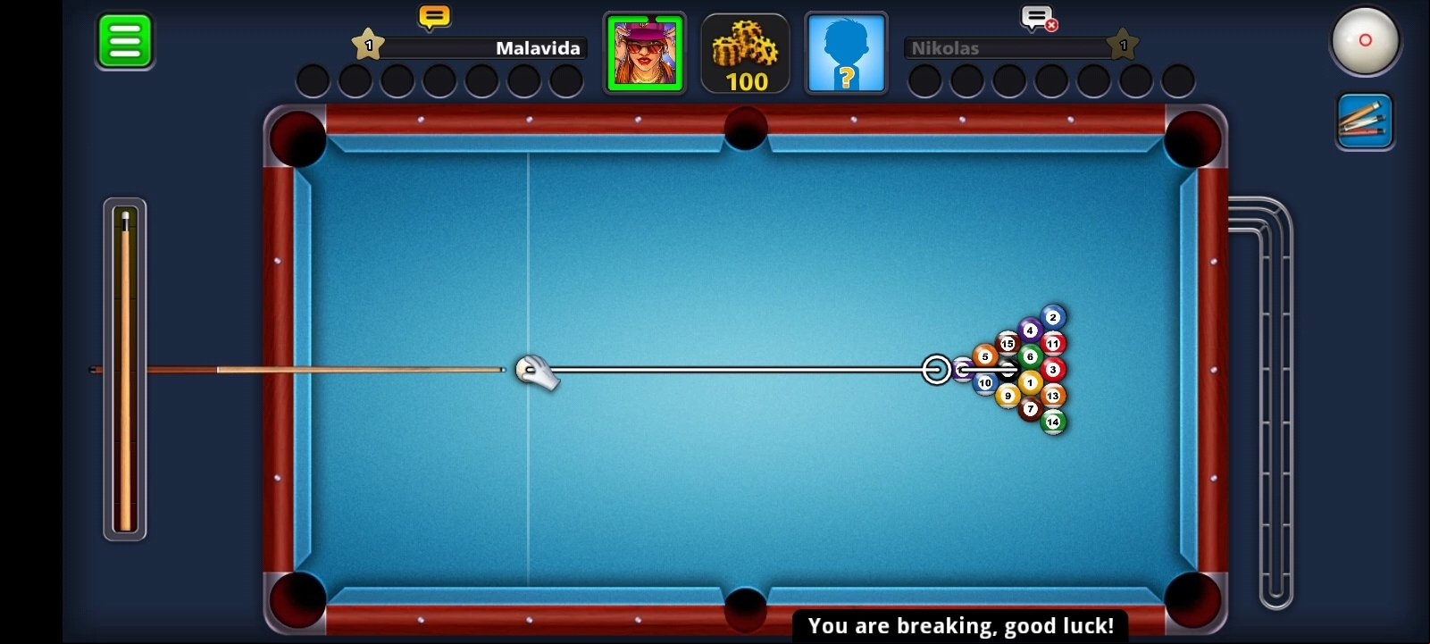 Snake 8 Ball Pool App